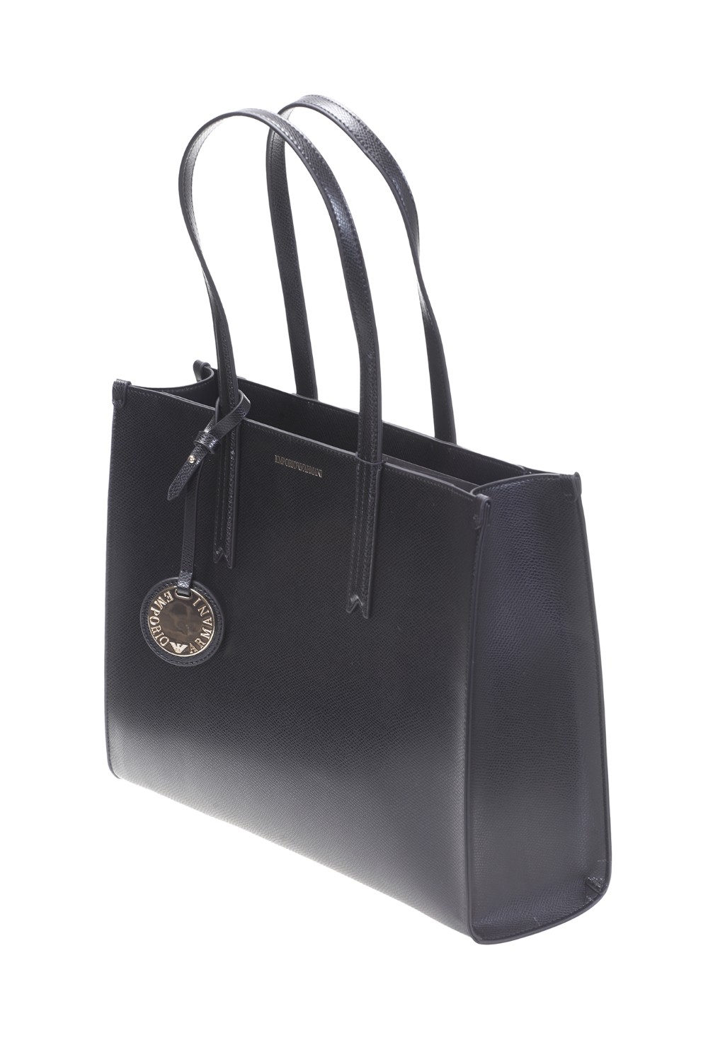 shop EMPORIO ARMANI  Borsa: Emporio Armani shopper con charm logato.
Shopper in similpelle. 
Portafoglio interno e chiusura con zip.
Tinta unita.
Doppio manico.
Logo.
Dimensioni: 20 x 35 x 11 cm.
Composizione 100% Poliuretanica
Fabbricato in Cina.. Y3D244 YH15A-81386 number 3621615